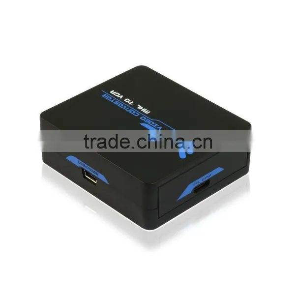 Sound Quality Mini MHL To VGA + 3.5mm AUDIO/SPDIF Converter for Samsung Series photo-2
