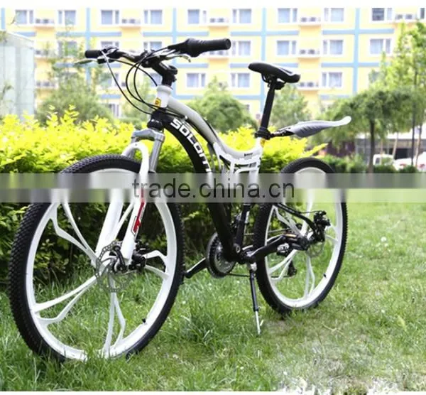Mountain Bike 26 Inch 27-Speed Mountain Student Car Dual Shock Folding Bike High Carbon Exercise Bike photo-2
