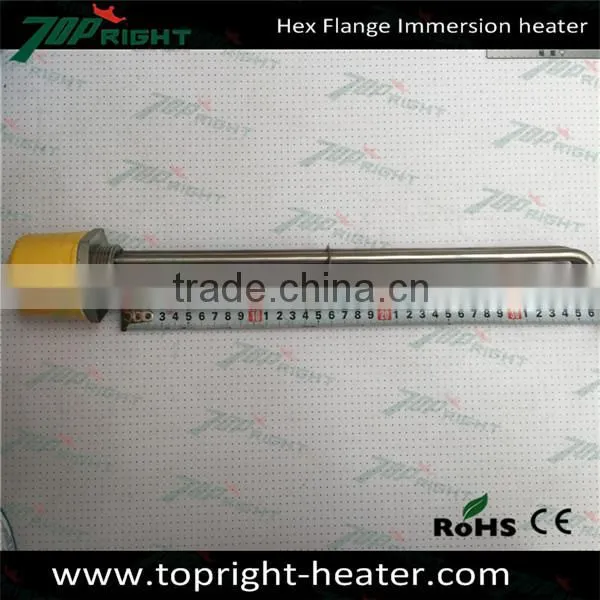 3kw Customized U Type SUS304 Electric Water Immersion Flange Heater and Flange Tubular Heater photo-6