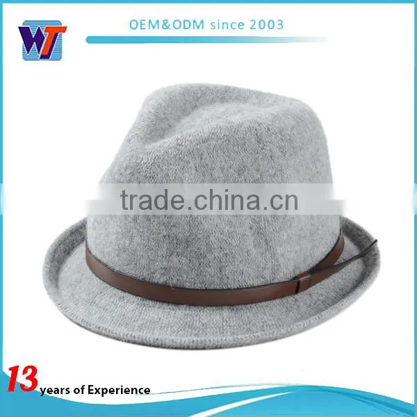 Blank Promotional Short Brim Felt Hat photo-2