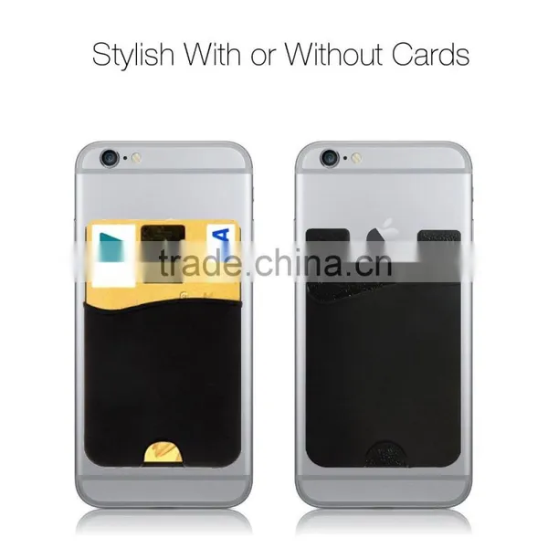 Universal Silicon Card Pouch for Mobile Phones photo-4