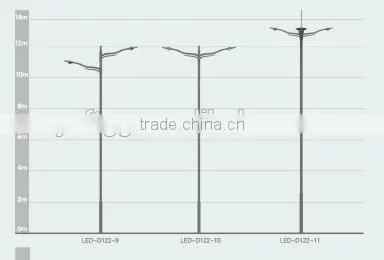 2015 Newly Designed Solar Powered Street Lights Solar Lights RAL Color Stardand photo-5