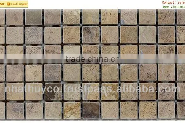 Yellow Marble Mosaic Tiles