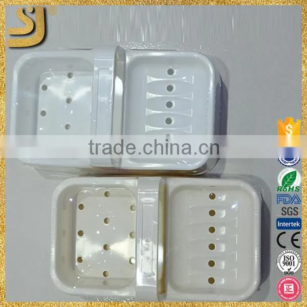 Soap Dishes for Bathroom, Stainless Steel 2 Plates Soap Dish photo-6