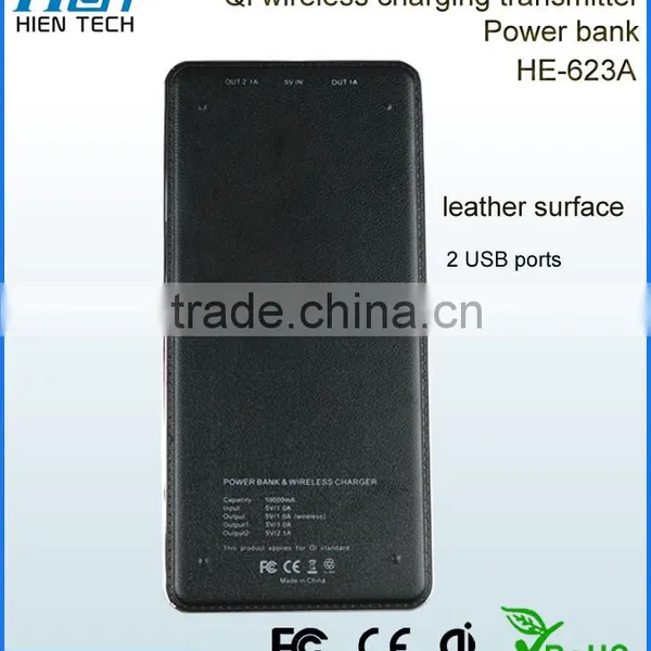 Factory Supply 10000mAh High Quality qi Wireless Powerbank Charger From China photo-3