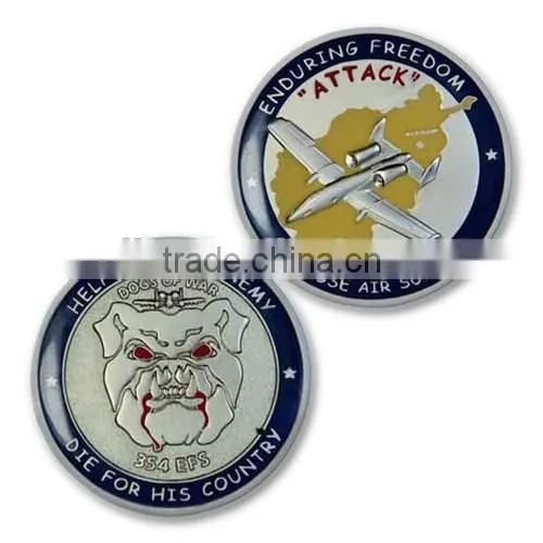 Custom Silver Plated Challenge Coin photo-6