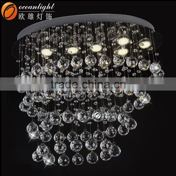 Lamparas Modernas Led Modern Led Lighting Modern Led Crystal Chandelier OM88544W photo-6