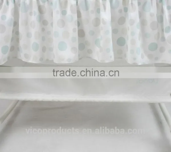 With Mobile Arm Baby Cot Baby Crib Baby Swing Bassinet photo-6