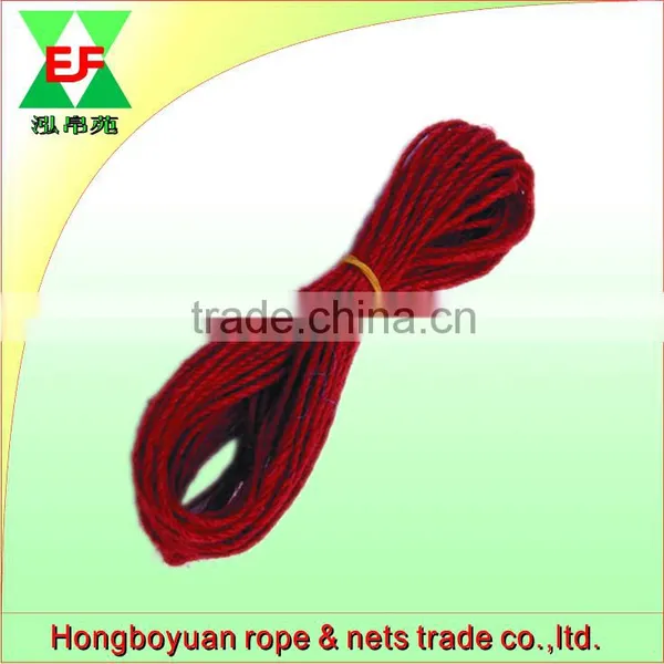 High-strength safety ramie rope