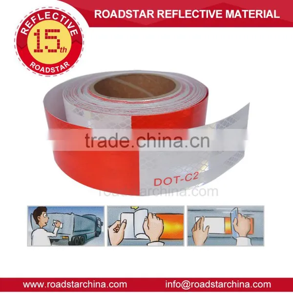 DOT-C2 Reflective Conspicuity Tape for Vehicle Tractor photo-5