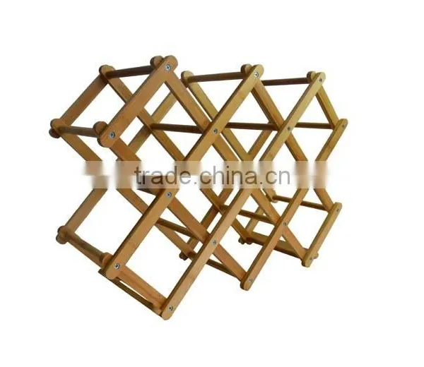DX002/New Design 8 Bottles Folding Red Wine Rack, Homeware Decoration Wine Rack photo-2