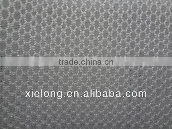 All White Honeycomb 3d Air Mesh Fabric for Sport Shoe