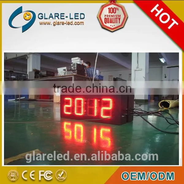 LED Display Digital Time Date Temp Clock Signs