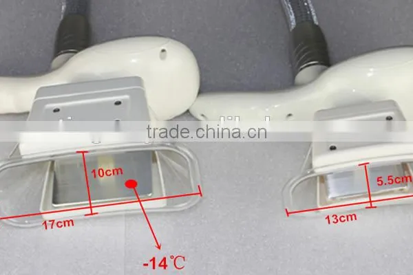 50 / 60Hz Portable Double Cryo Body Slimming Handles Vaccumm Cryolipolysis Machine photo-3