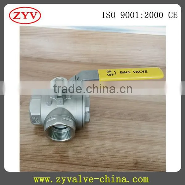 High Quality Three-way 1000psi Ball Valve photo-6