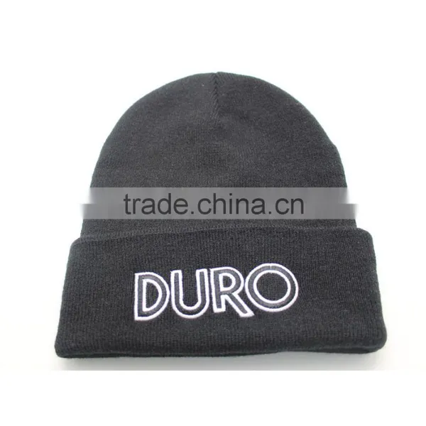 Comfortable Embroidery Beanie Hat