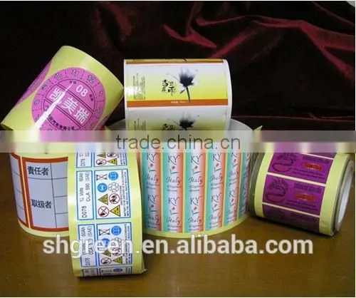 Die-cut Gum Kraft Paper Sticker With Printing Fire Design photo-3