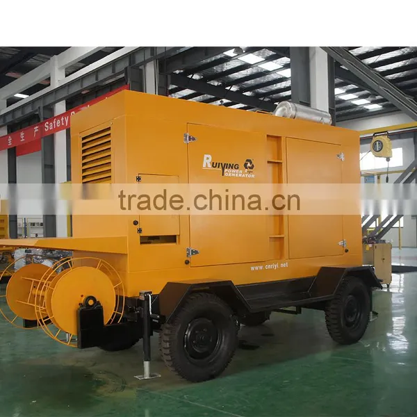 200kw 250kva Trailer Power Station Diesel Generator With Canopy photo-3