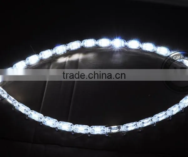 AES Newset Top Sale LED DRL A2 A3 Crystal Flexible LED Strip Light, LED DRL photo-4