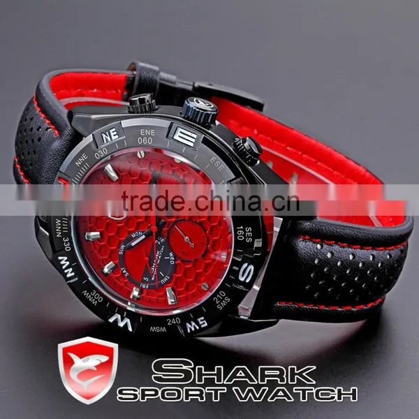 Analog Mens Waterproof Quartz Chrono Sport Watch SH082 photo-2