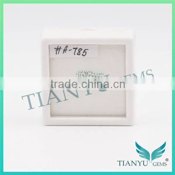 Wholesale in Bulk Synthetic Gemstones #A785 Round Brilliant Cut Nano Sital Gems Stone for Jewellery Price photo-3