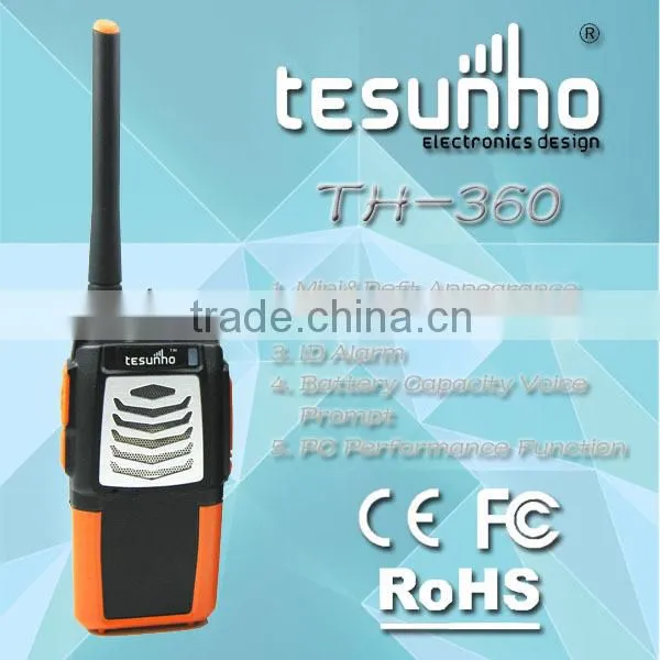5w Power Output IP54 Waterproof Professional Handheld TH-360 Ear Railroad Two Way Radio