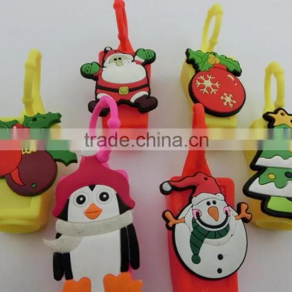 2016 Wholesale Silicone Skin Key Chain Ring Gift Party Favors -Cartoon photo-2