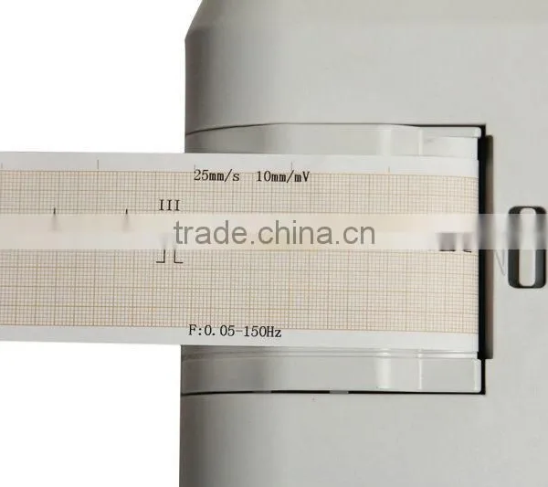 CE ISO Approved Resting 12 Leads Single Channel Electrocardiograph ECG Machine EKG-901-2 With Battery photo-4