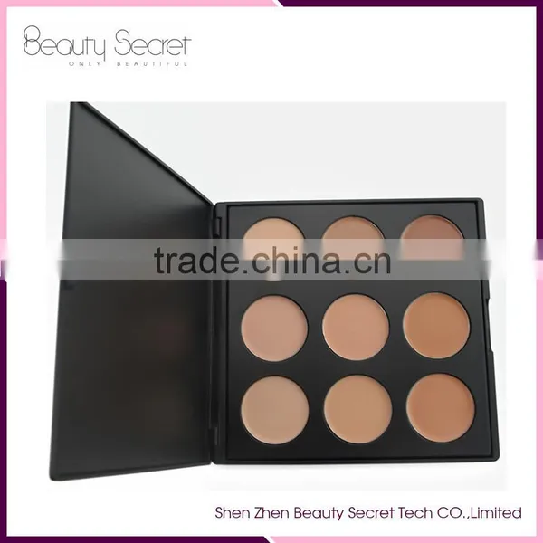 Customized 9 Color Cosmetic Makeup Concealer Contour Large Palette photo-3