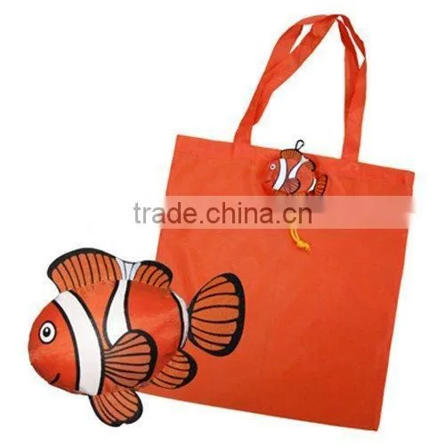 Reusable Shopping Tote Bag, Fish Foldable Shopping Bag, Best Gift for Kids photo-2