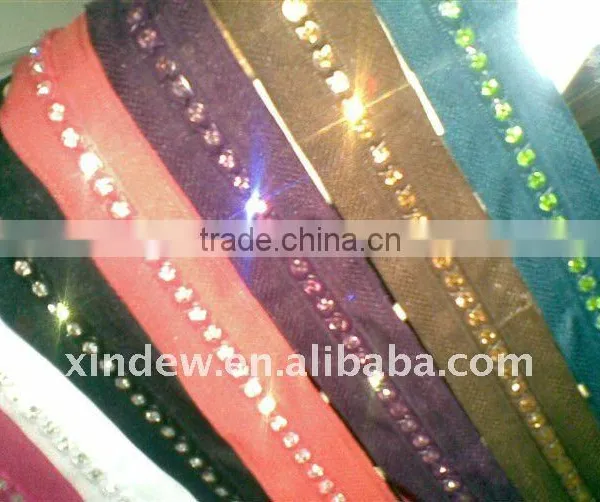 Many Different Colors Diamond Zipper