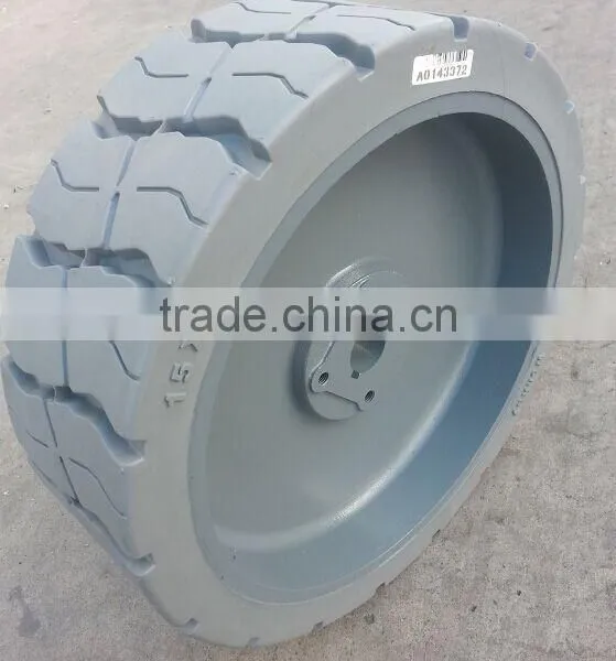 Low Price Scissor Lift and Boom Lift Parts, Upright 061848-00115x5 Wheel and Tire Assembly photo-2