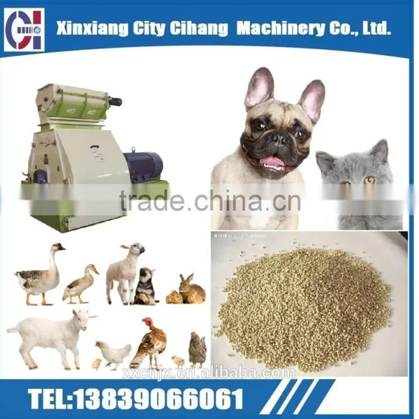 Corn Hammer Mill for Cattle Feed / Wheat Crushing Equipment for Sale photo-5