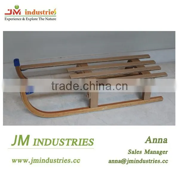 Christmas Wooden Snow Sport Sledge photo-5