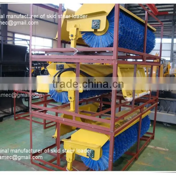 Attachment for Skid Steer Loader,sweeper photo-3