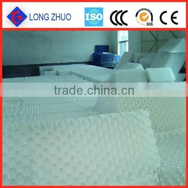 Best Economical PVC Material Cooling Tower Fill Packing/PVC Plastic Hexagon Honeycomb Packing photo-3