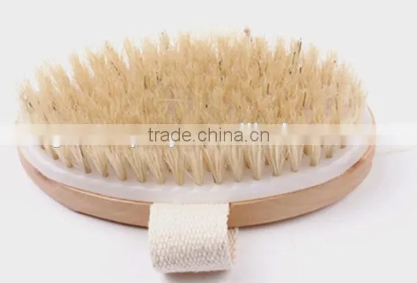 Separable Long Handle Wooden Bath Brsh,back Cleaning Brush photo-3