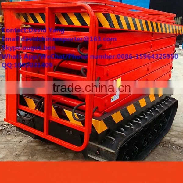 Full Rubber Track Carrier Lift Platform photo-4