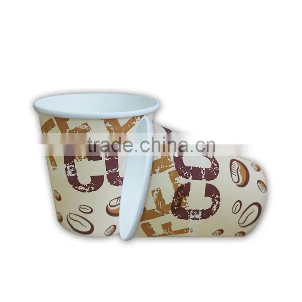 Take Away Coffee Cups Eco-friendly Coffee Disposable Biodegradable Single Wall Paper Coffee Cups photo-6
