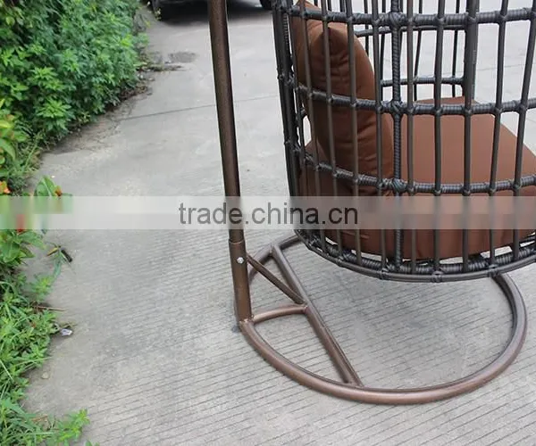 Patio Furniture Aluminum Frame Reclining Hanging Chair photo-4