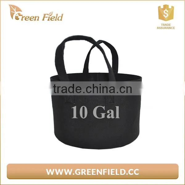 New 2017 Wholesale Felt Garden Grow Bags 10allon Felt Large Plant Pots photo-4