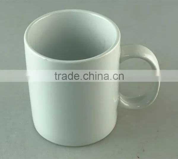 550ml Cheap White Ceramic Coffee Mug in Stock for Wholesale photo-2