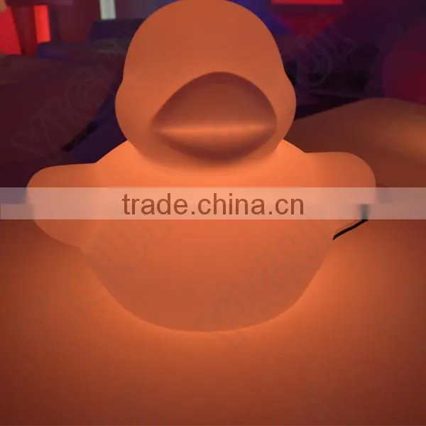 High Quality Waterproof Changing Colors Color and Electric Power Source LED Duck Light photo-5