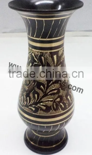 New Design Vase With Silver Metal for Home Decor photo-3