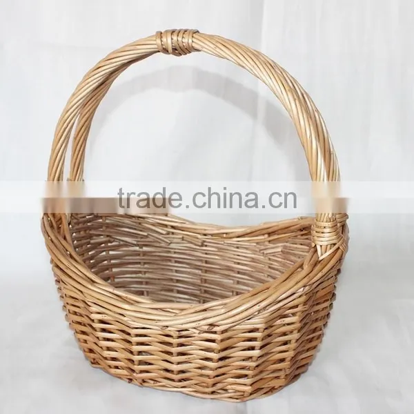 Boat Shape Cheap Bulk Wicker Empty Gift Basket photo-3