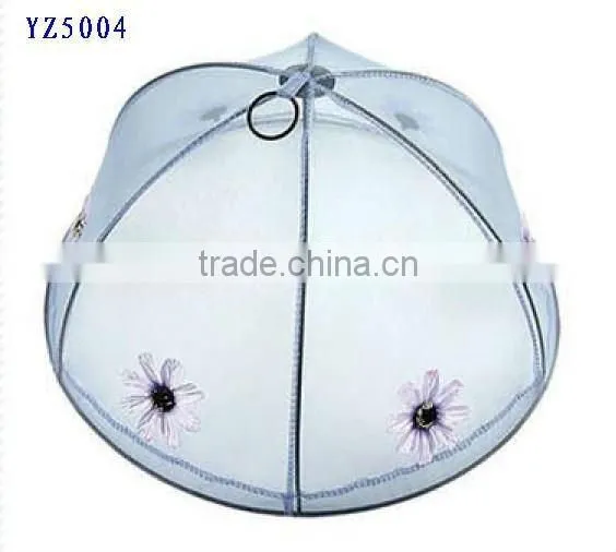 High Quality Unfoldable Food Cover,fixed Food Cover With Flower photo-3