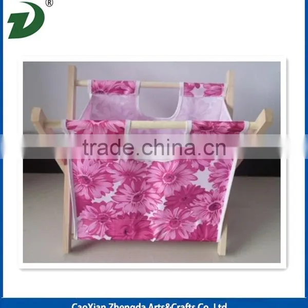 Manufacturer Folding Wooden Magazine Rack photo-3