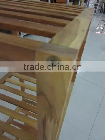 Outdoor Wooden Flower Shelf photo-6