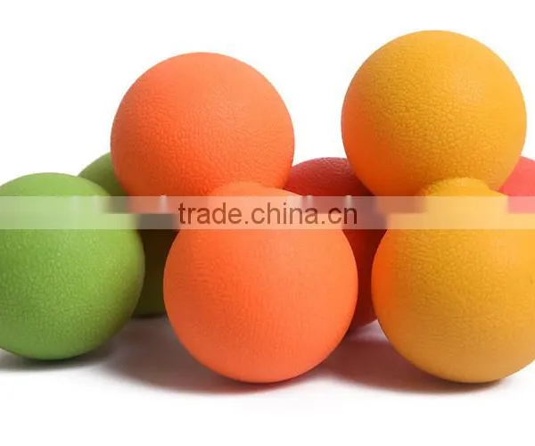 Peanut Shape Massage Ball, Double Lacrosse Ball Deep Tissue Double Rubber Lacrosse Ball Body Massage Peanut Ball photo-2