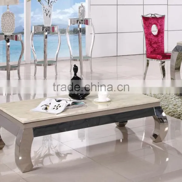 C8051 Square Sofa Marble Coffee Table Marble Center Table photo-2